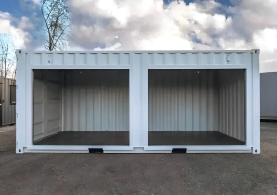 20ft Versandbehälter Mit Doppelten Rolltüren